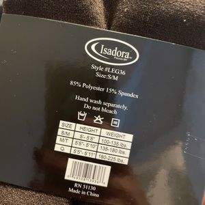 NWT Fleece lined leggings